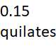 0.15 quilates