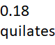 0.18 quilates