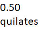 0.50 quilates