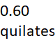 0.60 quilates