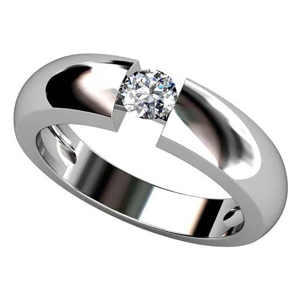 4 tamaños de diamantes y en 4 metales preciosos. ref-S1D