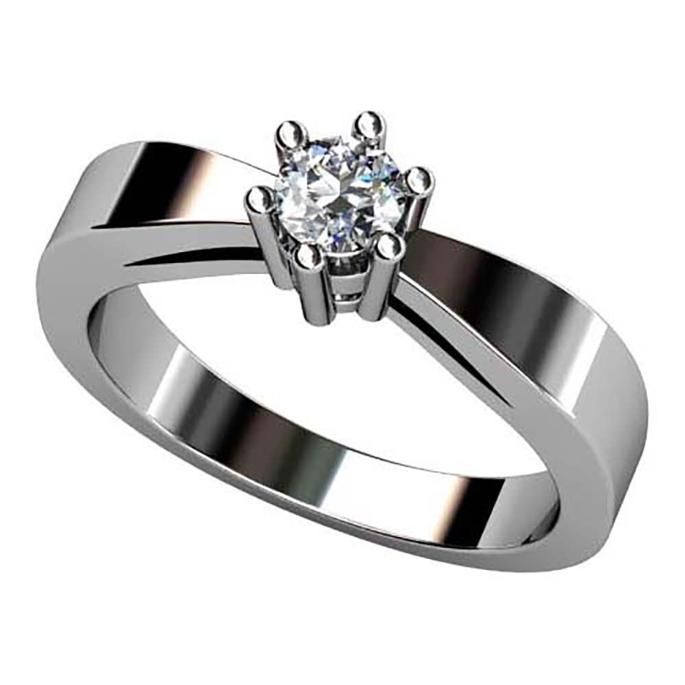 4 tamaños de diamantes y en 4 metales preciosos. ref-S1E