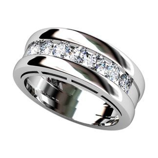 3 tamaños de diamantes y en 4 metales preciosos. ref-S26C