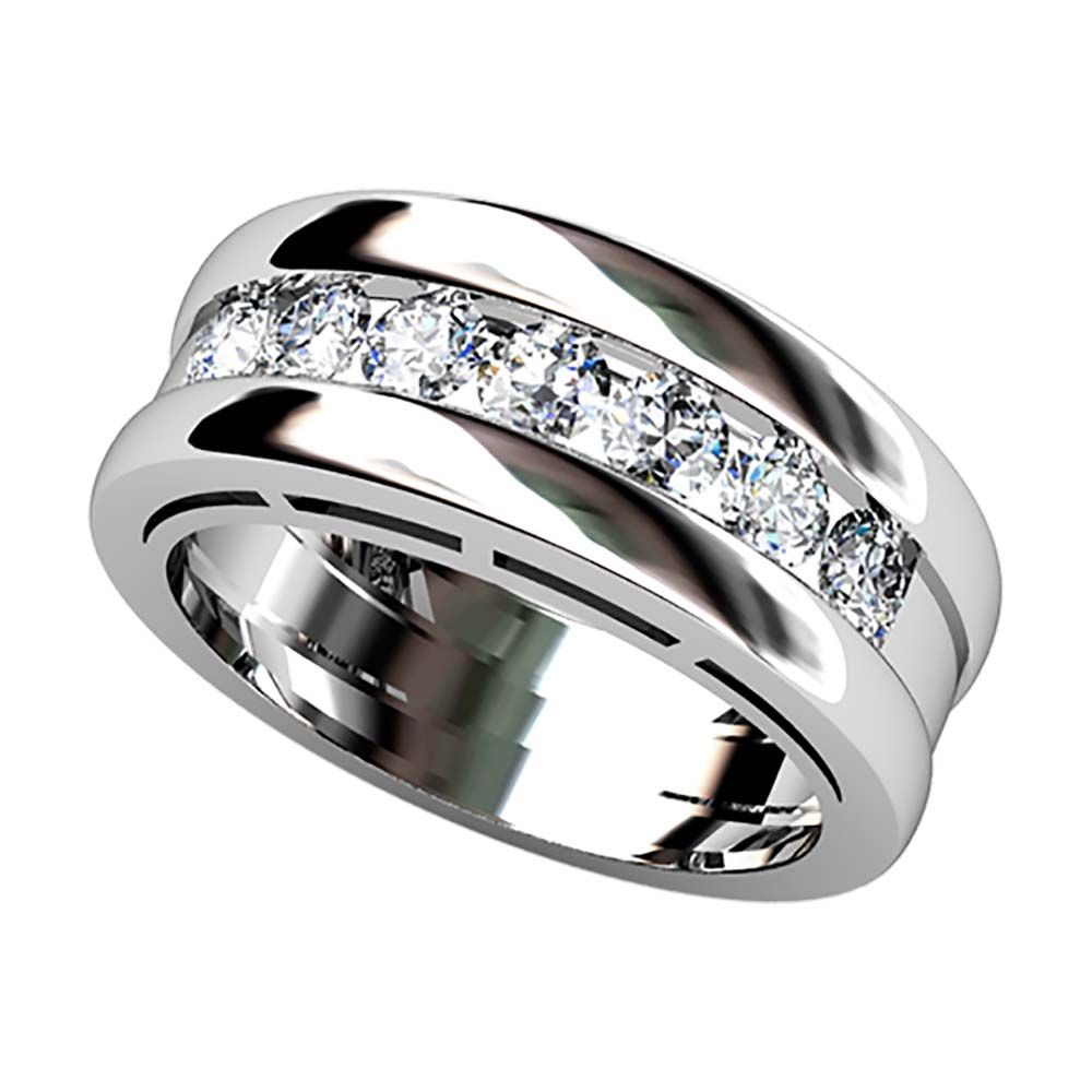 3 tamaños de diamantes y en 4 metales preciosos. ref-S26C