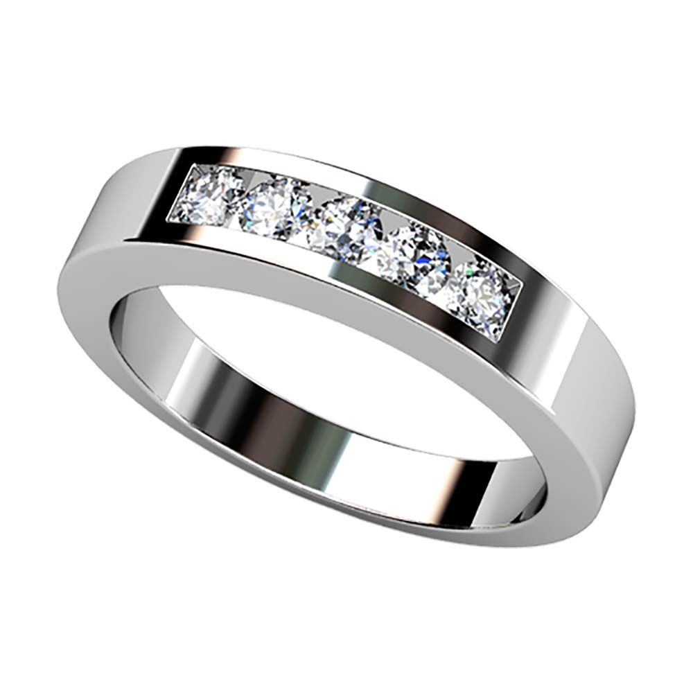 3 tamaños de diamantes y en 4 metales preciosos. ref-S2C-5