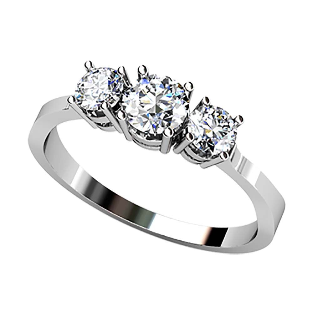 4 tamaños de diamantes y en 4 metales preciosos. ref-S5D