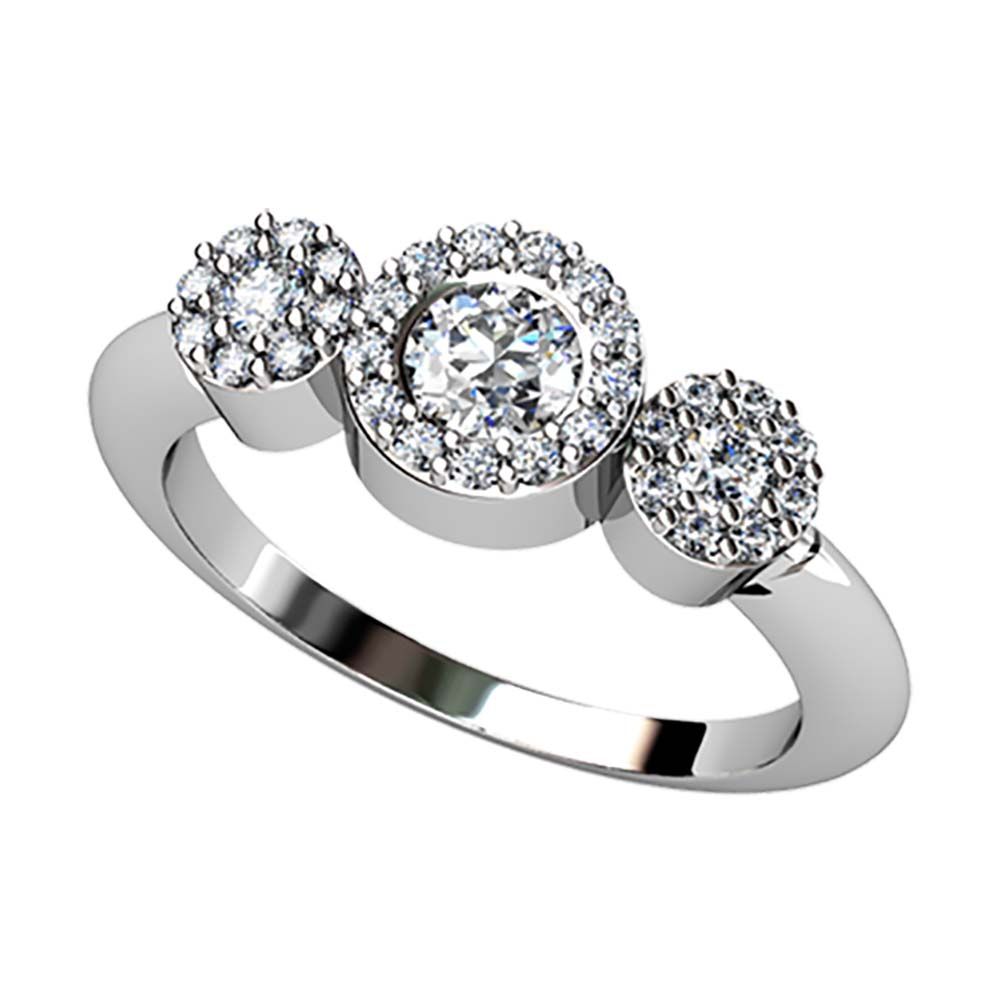 1 tamaño de diamante y en 4 metales preciosos. ref-S5V-A25A10A29