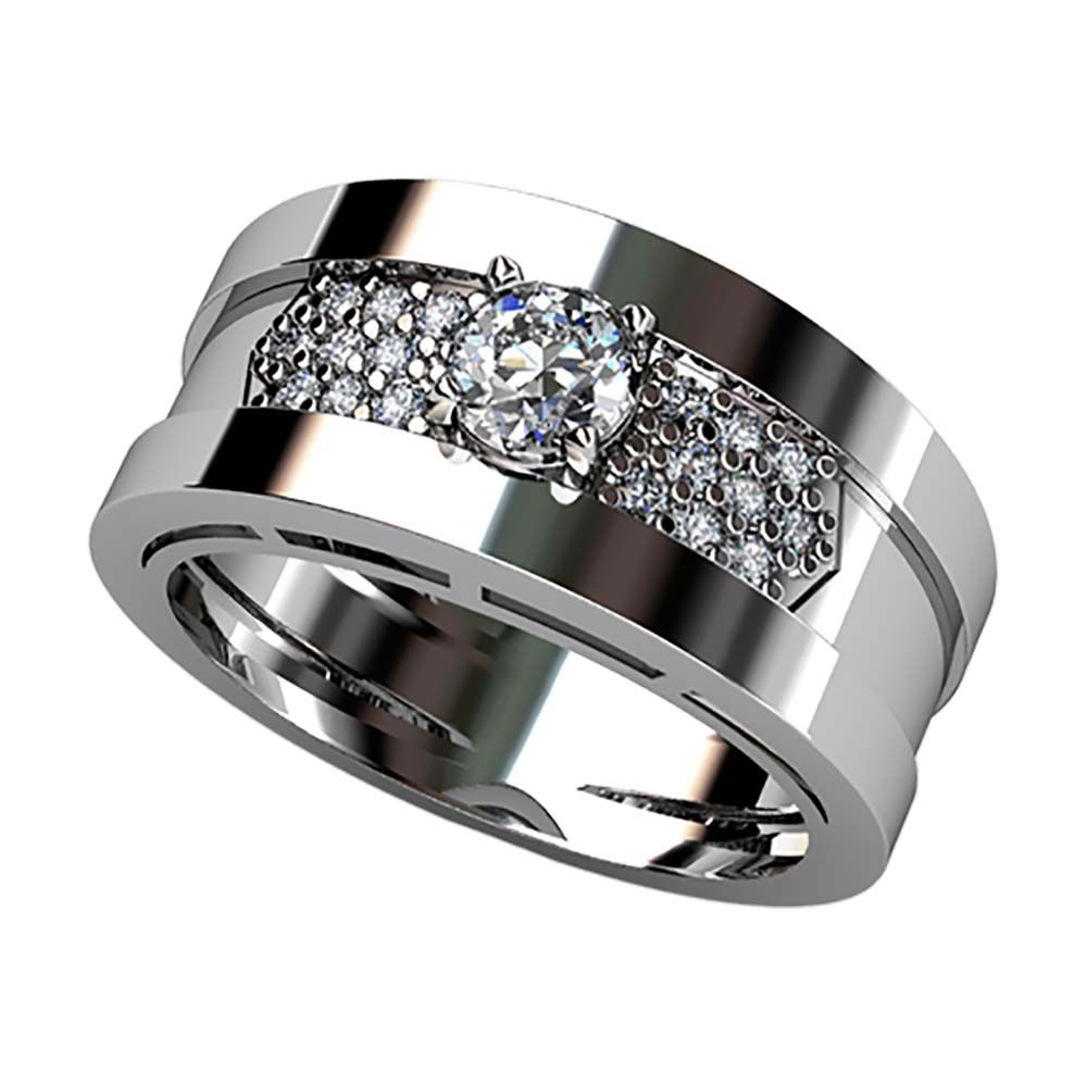 1 tamaño de diamante y en 4 metales preciosos. ref-S6C-A35A54