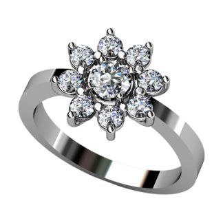 1 tamaño de diamante y en 4 metales preciosos. ref-S8R-A25A40